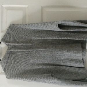 Banana Republic hooded sweater, gray, size M